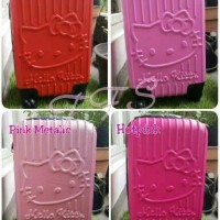 Jual Koper Trolley 16 inch 4 roda Hello Kitty Murah