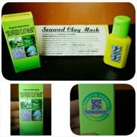 Jual MASKER HERBAL ORGANIK RUMPUT LAUT (SEAWED CLAY MASK ) Murah