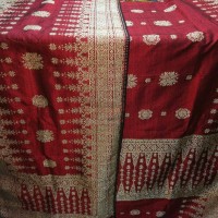 Jual songket tenun sutra asli Palembang cantik manis rebung Murah