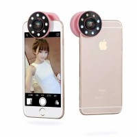 Jual Selfie Ring Light Lens, Lampu Selfi berlensa Murah