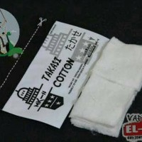 Jual NEW TAKASI COTTON 100% ORIGINAL KAPAS vape VAPOR not MUJI BACON NATIVE Murah