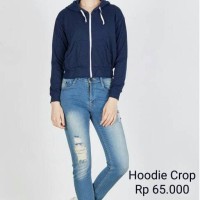 Jual hoodie crop polos Murah