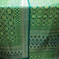 Jual songket tenun sutra asli Palembang Bungo Cino Murah