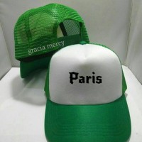 Jual TOPI TRUCKER paris- GRACIA MERCY Murah