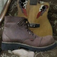 Jual SEPATU BOOTS BIKERS PRIA ORIGINAL PICHBOY UNDERGROUND UJUNG BESI COKLA Murah