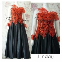 Gaun kebaya modern linday fnd lebels