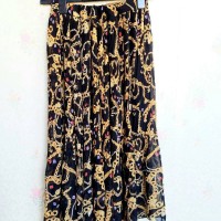 Jual Pleated Midi Skirt Murah