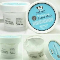 Jual MASKER SCENTIO MILK WHITENING FACIAL MASK Murah