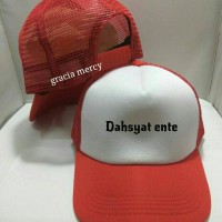 Jual TOPI TRUCKER dahsyat ente- GRACIA MERCY Murah