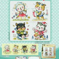 Jual Paket Kristik Original / Asli Soda Stitch SO-3196 Murah