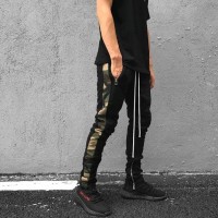 Jual JOGGER Hitam Strip Camo (army) Murah