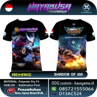 Jual Kaos Mobile Legend Terbaru - Hayabusa Remake Murah