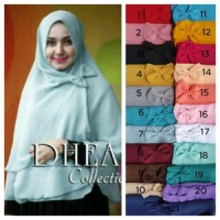 Jual Grosir Hijab / Jilbab Syiria Dhea Pita 3 Layer / Khimar Dea / Dhea Murah