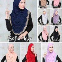 Jual Hijab Sofia Lace Murah