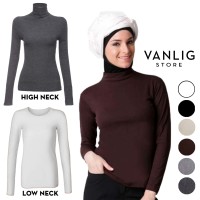 Jual Manset Turtle Neck Long Sleeves / Atasan Lengan Panjang Murah