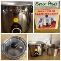 Jual AIGLE Panci Stainless Steel | Electric Slow Cooker 3.5L Murah