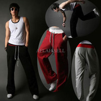 Jual QWK Celana dance training jogger olahraga harem baggy sweat pants spor Murah