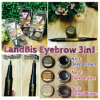 Jual LANDBIS EYELINER & EYEBROW GEL . Murah