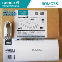 Jual premium Power Bank Romoss Sense 6 20000 mAh High Speed Charging Murah