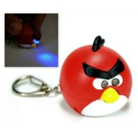 Jual Gantungan Kunci Key Chain Suara Lampu biru LED Angry Birds S Murah