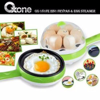 Jual JUAL Oxone Frypan 2 In 1 Alat Perebus Dan Penggoreng Telur New Ox-181f Murah