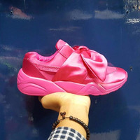 Jual SEPATU Puma rihanna bow / sepatu jalan jalan sepatu running / sepatu g Murah