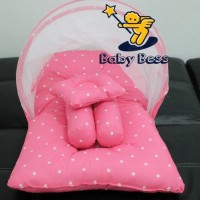 BBSS - kasur bayi lipat kelambu bess - matras bayi - baju bayi