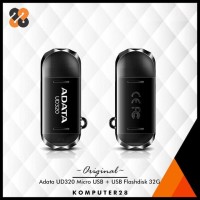 Jual Adata DashDrive UD320 32GB USB and Micro USB Flash driv Diskon Murah