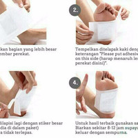 Jual Kinoki Detox Foot Pads Koyo Kesehatan Kaki Herbal Murah