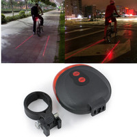 Jual Bicycle Laser Strobe Taillight 5 LED / Lampu LED Sepeda Spesial Murah
