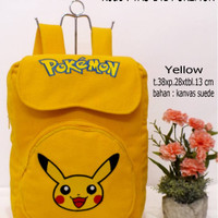 Jual Tas Ransel Karakter POKEMON 4321 B Murah Murah Murah