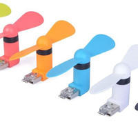 Jual Paling Laris Micro USB OTG Mini Portable Fan for Android Smartphone / Murah