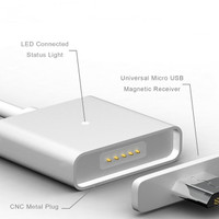 Jual Terlaris Micro USB Charger Magnetic Quick Charging Cable for Smartphon Murah