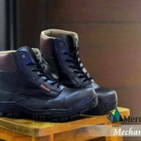 Jual SALE OBRAL BOOTS MRCH MECHANIC SERAGAM PROYEK SAFETY UJ Diskon Murah