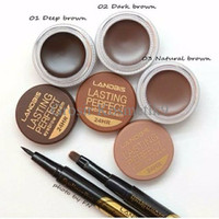 Jual SALE!!! SALE!!! LANDBIS EYEBROW GEL 3 in1 with eyeliner + BRUSH SEGERA Murah