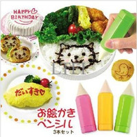 Jual Food Drawing Pen Decorating For Bento Tools (isi 3) - Best Price Murah