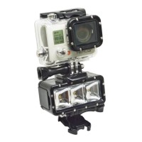 Jual Lampu LED Waterproof 30M untuk Gopro / Xiaomi Yi / Xiaomi Yi 2 4K Murah