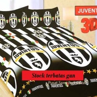 Jual Bonita Sprei Juventus 3D King 180×200 Murah
