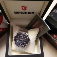 Jual Jam Tangan Expedition 6719 Original Pria Full Black AC Murah