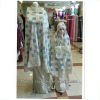 Jual Mukena Katun Jepang couple Ibu dan Anak Murah