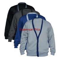 Jual Cardigan Pria Kardigan Cowok keren V-Neck Polos - Kombinasi Warna Murah