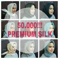 Jual Jilbab / Hijab / Kerudung Organza Silk PREMIUM!!! Murah