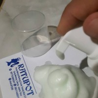 Jual botol busa/FOAMER 130 ml putih import (diisi sabun CAIR,kluarny BUSA) Murah