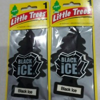 Jual Parfum Pengharum Mobil LITTLE TREES Black Ice Murah