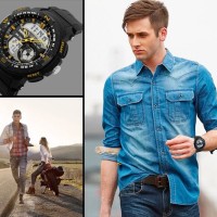 Jual Jam Tangan Pria Macho Dual Time Original Asli Garansi Resmi Anti Air Murah