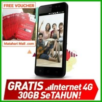 Jual HP Smartfren 4G LTE Andromax A - Free Kuota Total 30GB SeTahun Murah