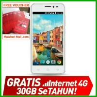 Jual HP Smartfren 4G LTE Andromax A - Free Kuota Total 30GB SeTahun Murah