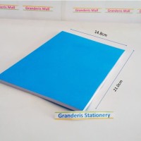 Jual GBOOK Buku Sketsa Polos A5 - 50 Lembar - Soft Cover - Biru Murah