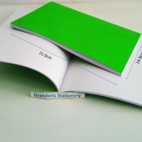 Jual GBOOK Buku Sketsa Polos A5 - 50 Lembar - Soft Cover Hijau Murah