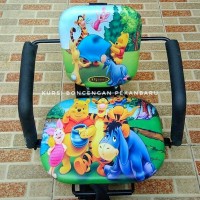 Jual Kursi Bonceng Alpina Motor Bebek Winie the Pooh Murah